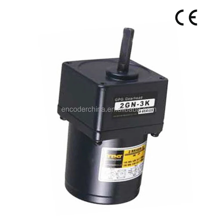 GPG настраиваемые 60 мм Серии переменного тока однофазного небольшой Электрический редукторный двигатель