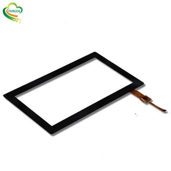 Пользовательский антивандальный сенсорный экран с прочной крышкой, стеклянный емкостный сенсорный экран, поддержка IK10