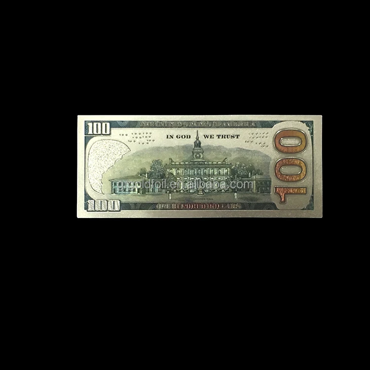 The Best and cheapest wholesale 100 dollar bill silver banknote