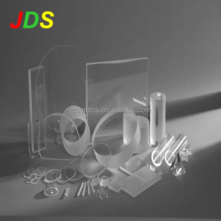 JDS fused silica plate,BK7 cylinder rod ,optical sapphire glass square windows price for sensor
