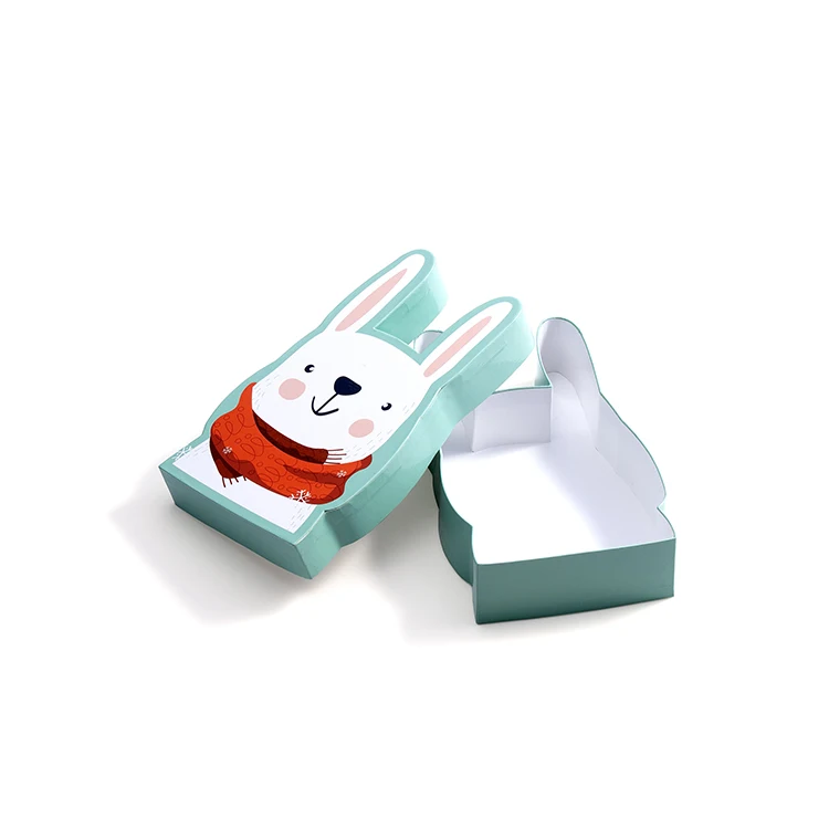 Glossy Finish Color Printed Children Toy Packaging Hard Cardboard Paper Animal Shape Gift Box