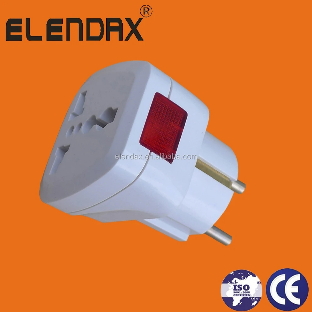 Европейский стандарт питания электрические штепсельные универсальный адаптер ( P7030 )