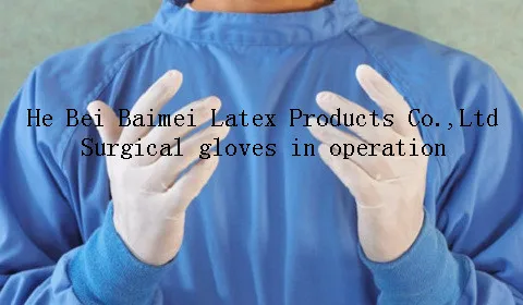 
latex surgical hand gloves sterile disposable medical manufacturer 