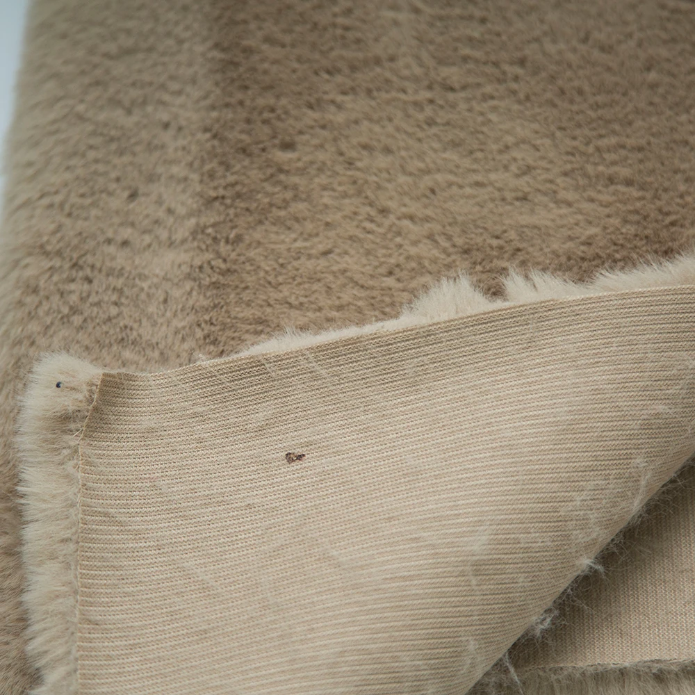 Best Selling  Printed Faux Fur Rabbit Fabric