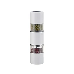 color custom 2 in 1 manual salt and pepper grinders ceramic