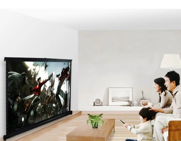 Портативный мини таблице проекционный экран