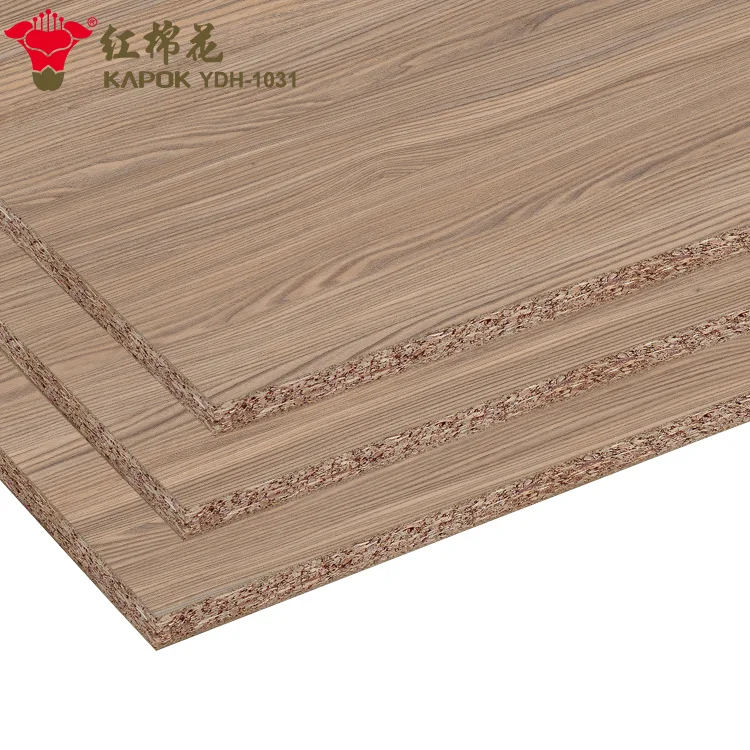 Kapok Panel cheaper melamine particle board furniture executive desk particle board kitchen cabinets