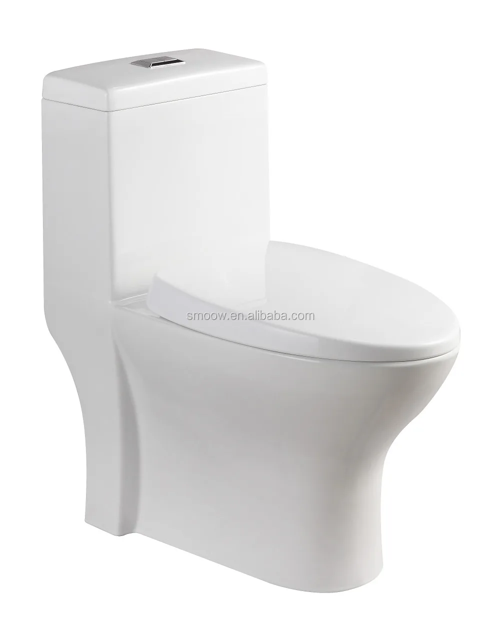Water saving Siphonic comode toilet for Western Modern hotel Lavatory