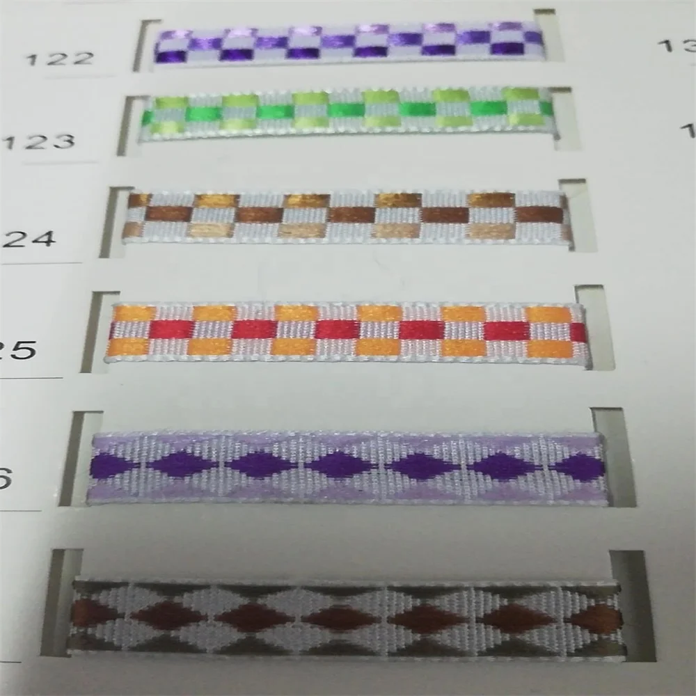 Printed Technics Single Face Style Tartan Plaid Ribbon