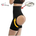 2016 Waist Shapewear Workout Waist Trainer Steel Corset Butt lifter With Tummy Control S M L