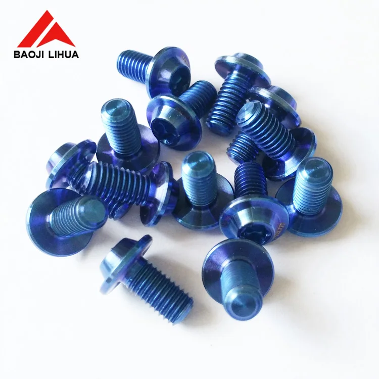 M6x50mm gr5 titanium torx head bolts screw for motorcycle