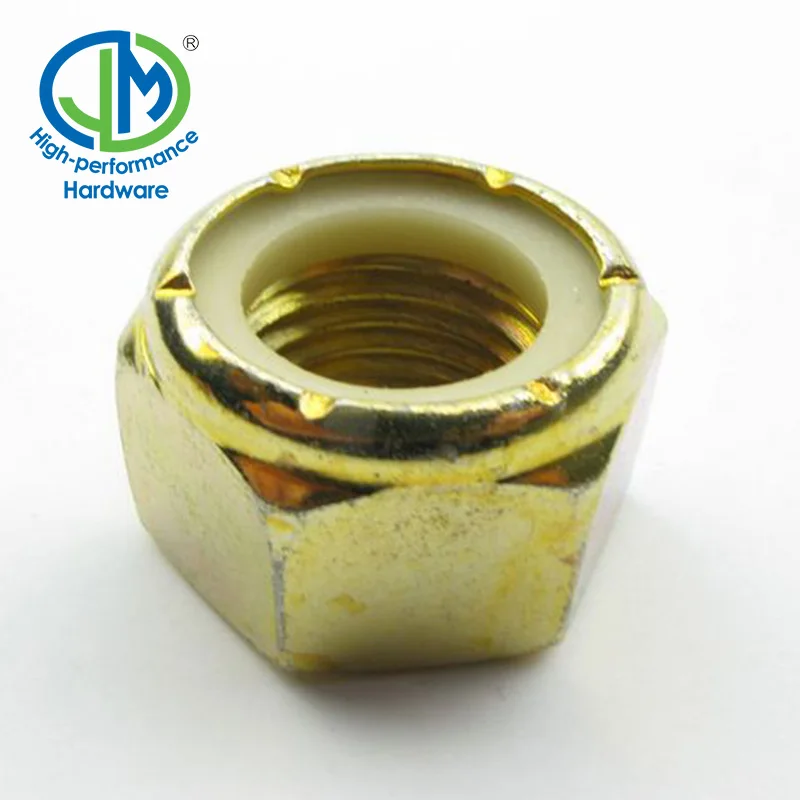 M20 M24 M25 M26 M28 Stainless Steel Ss304 Ss316 Hex/hexagon Nylon Insert Lock Thin Nut Din985