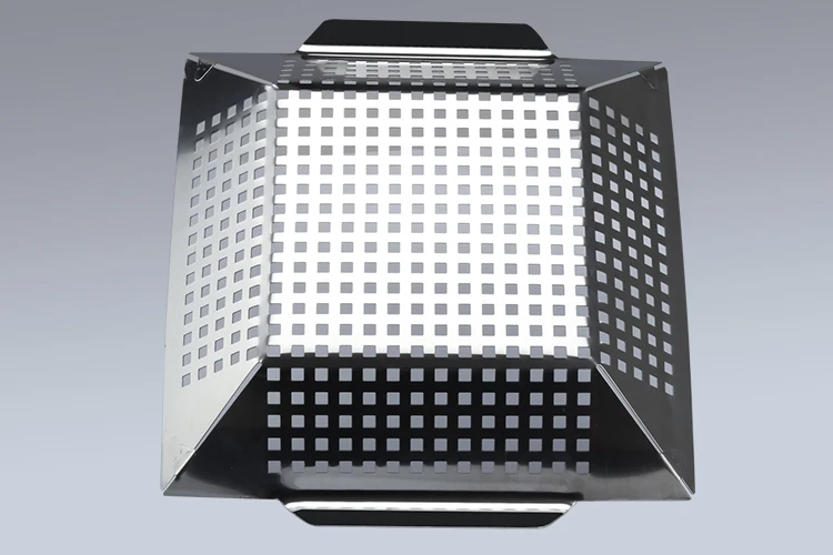 Stainless Steel Grill Basket Non Stick Vegetable Topper