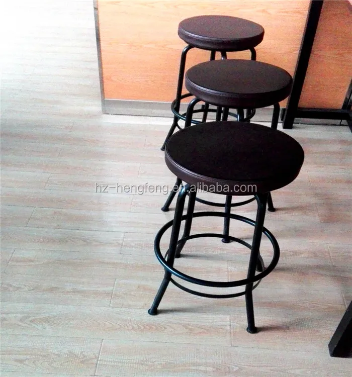 retro design cheap metal vintage bar stool