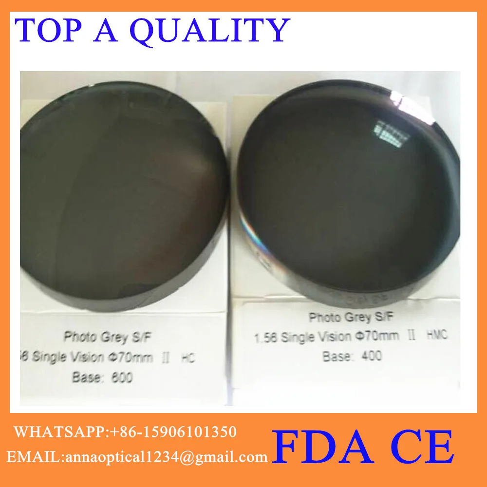 Photochromic Glass and resin color lenses