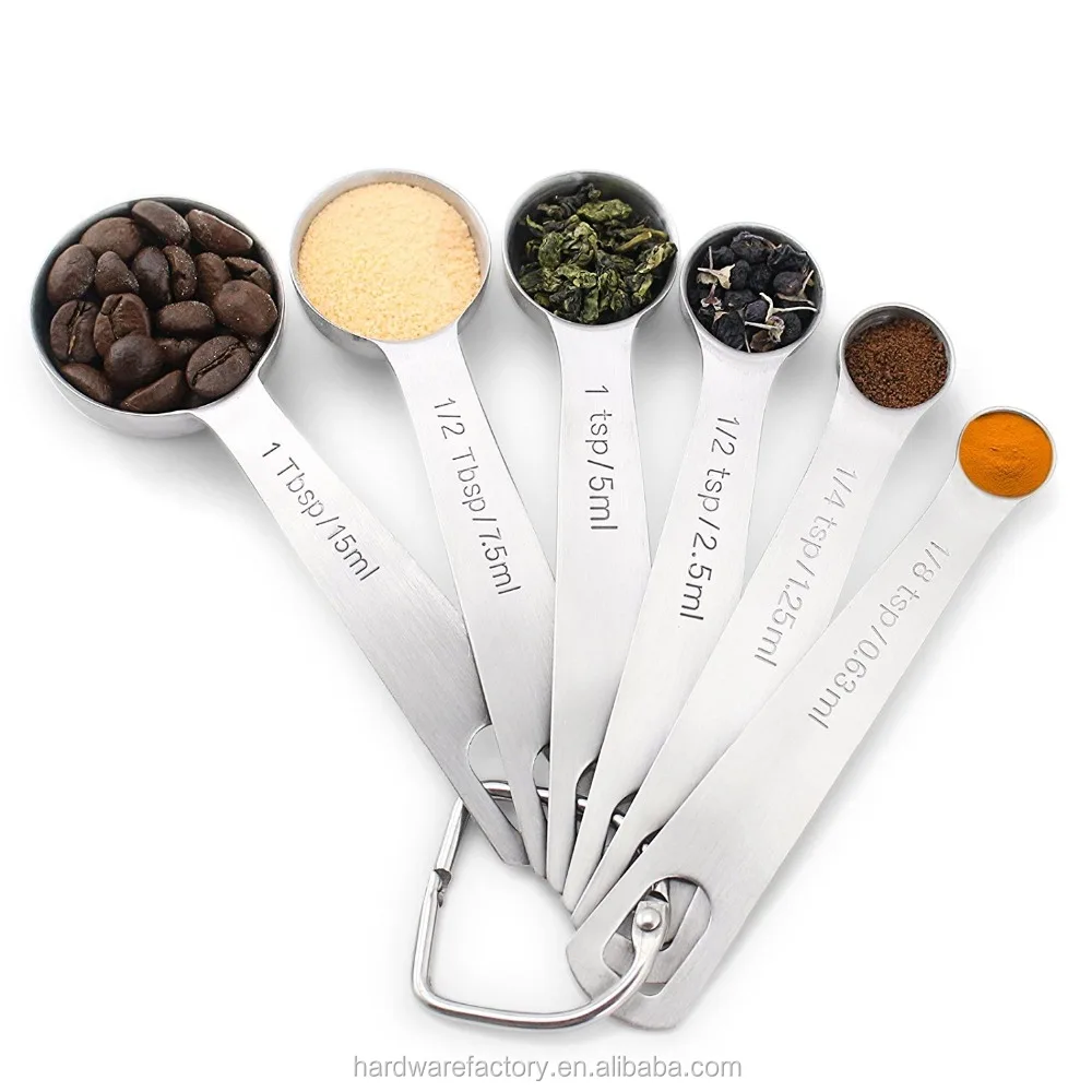 18/8 Stainless Steel Measuring Spoons