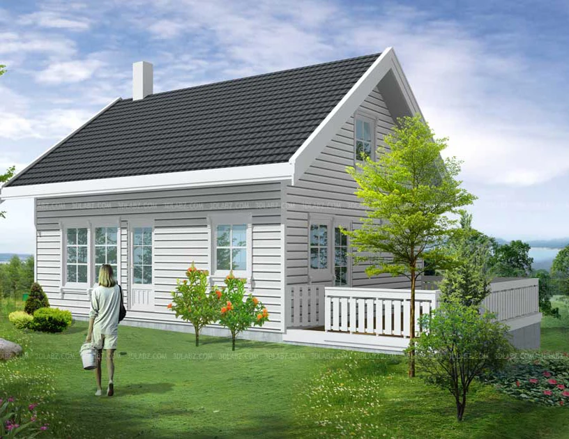 Low Cost Prefab Villa With Dream Design