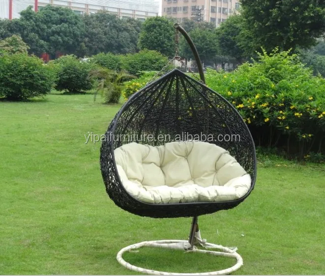 outdoor garden free standing round garden  hammock patio swing chair