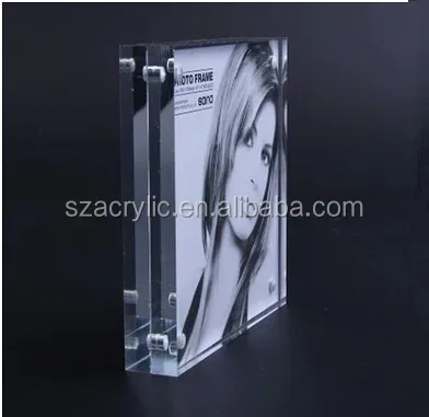 square acrylic photo frame