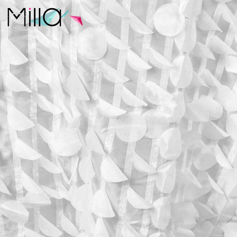 Taffeta Petals Gold Folding Chairs Covers