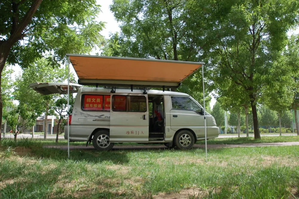 2.5*2.5M car roof side awning 4x4 4wd awning