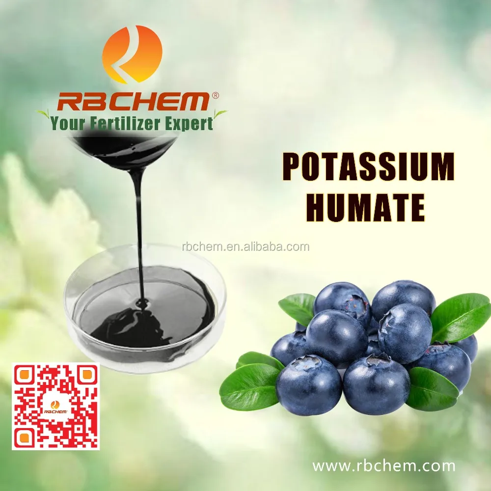 Manufacture Agriculture Fertilizer Potassium Humate No Harmful Chemicals