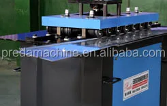 Multi-function Pittsburgh lockformer machine in 7 lock shapes for HVAC duct lock forming in 380V/420V/220V SA-12HB