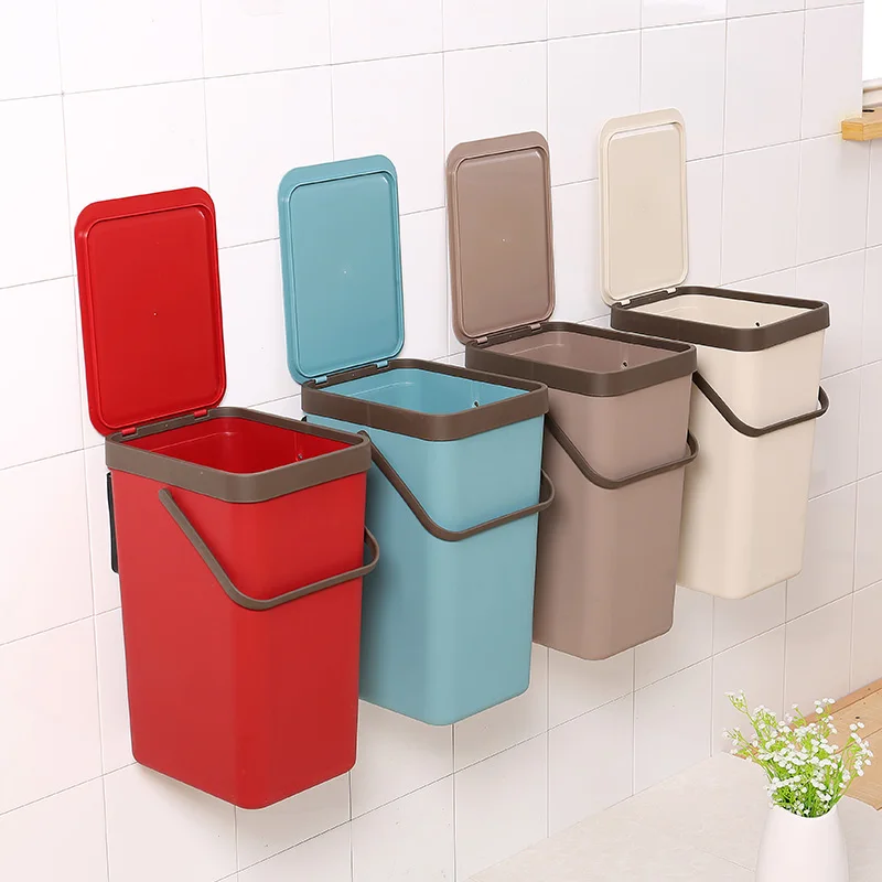 Factory Sale Mini Plastic Dustbin Kitchen Trash Can Waste Bins