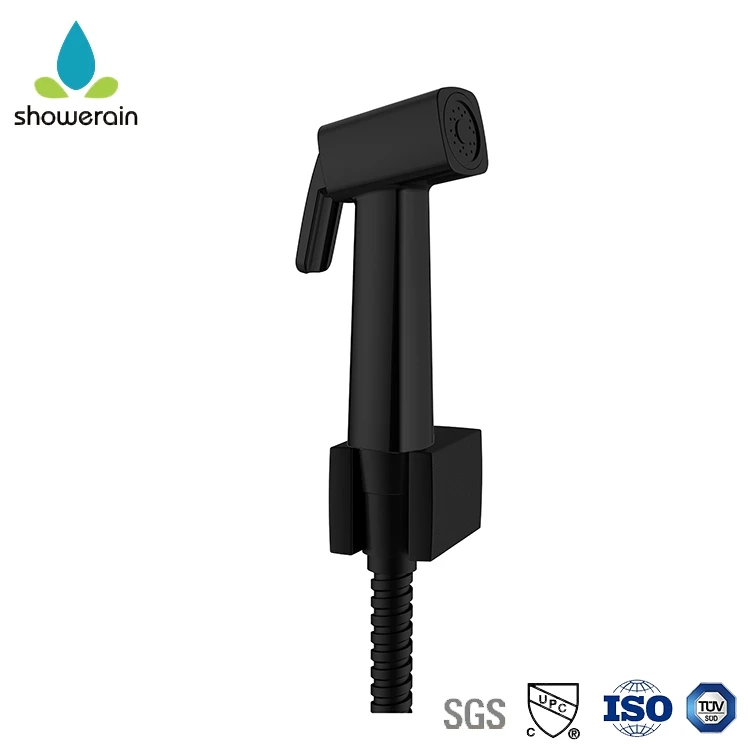 Wall Mounted ABS Shattaf Bidet Manual Sprayer Bathroom Shattaf Hand Shower Set for Bathroom Ware Sanitary Appliance