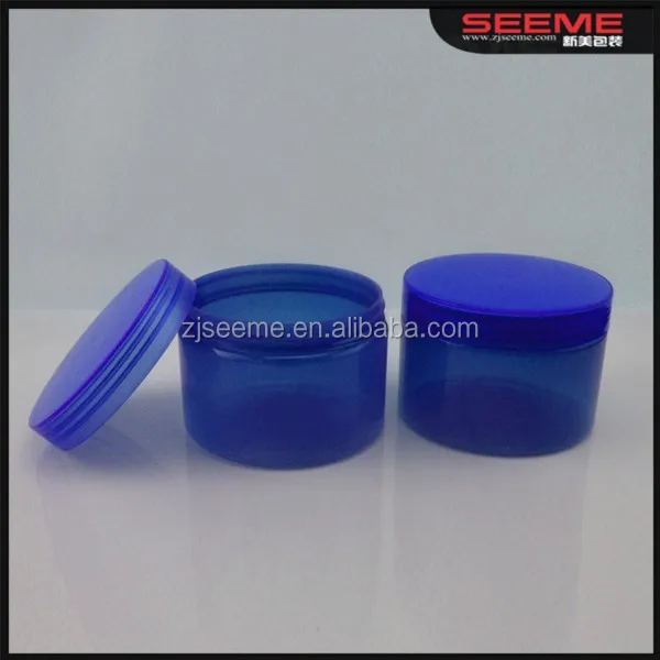 100g green pet jar for cream cosmetic packaging,300m plastic pet jar,200g 200ml empty pet plastic jar for hair gel