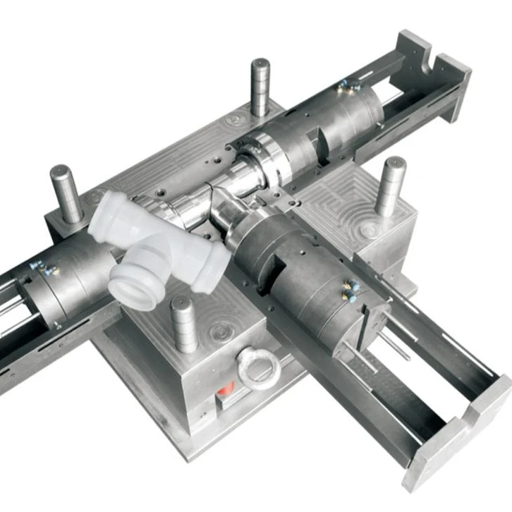 
Custom pvc pipe fitting mould y tee plastic injection fitting mold 