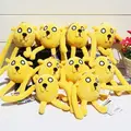 5pcs lot Anime Adventure Time Jake Finn Plush Toy Stuffed Doll With Ring Plush Pendant 6