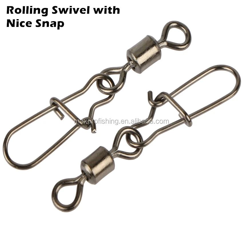 Fishing Rolling Swivel with Nice Snap