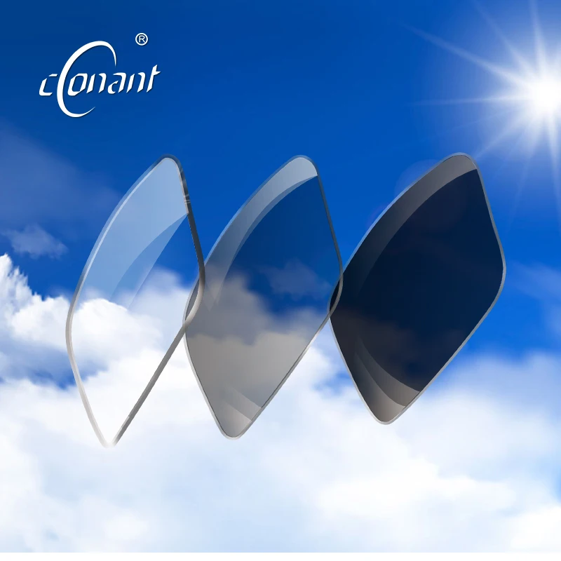 Conant 1.56 Photochromic finished flat Top bifocal lens