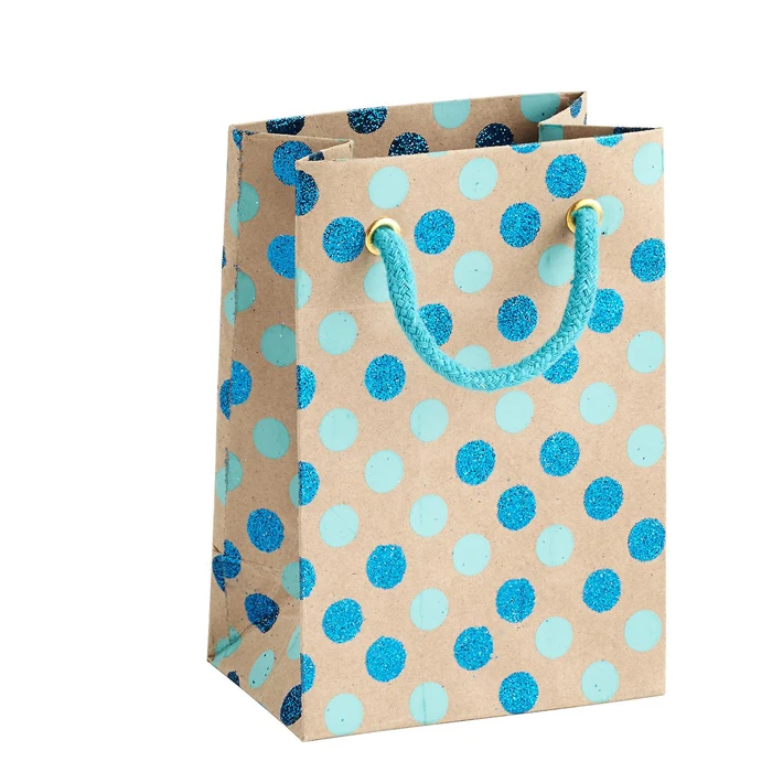 Color Fancy Paper Packaging Jewelry Custom Gift Paper Bag