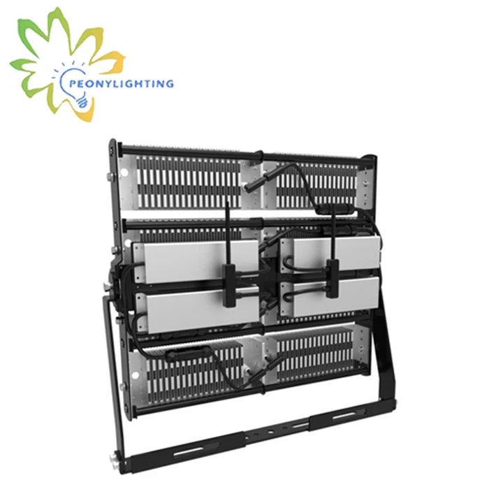 5050SMD  160LM/W  adjustable led stadium sports flood light 960W  ,high mast light with 5- 8years warranty
