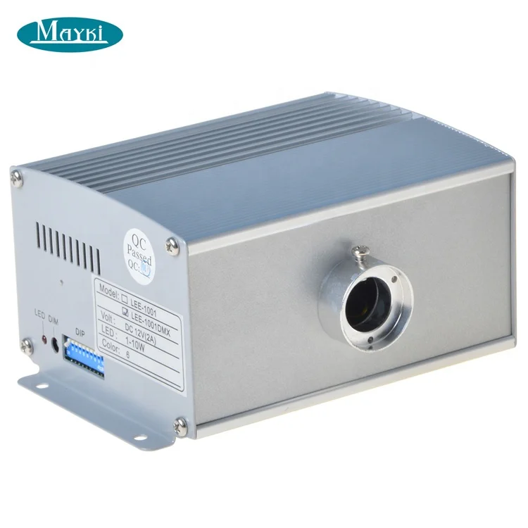  LEE-431DMX rgb белый dmx светодиодный волоконно-оптический