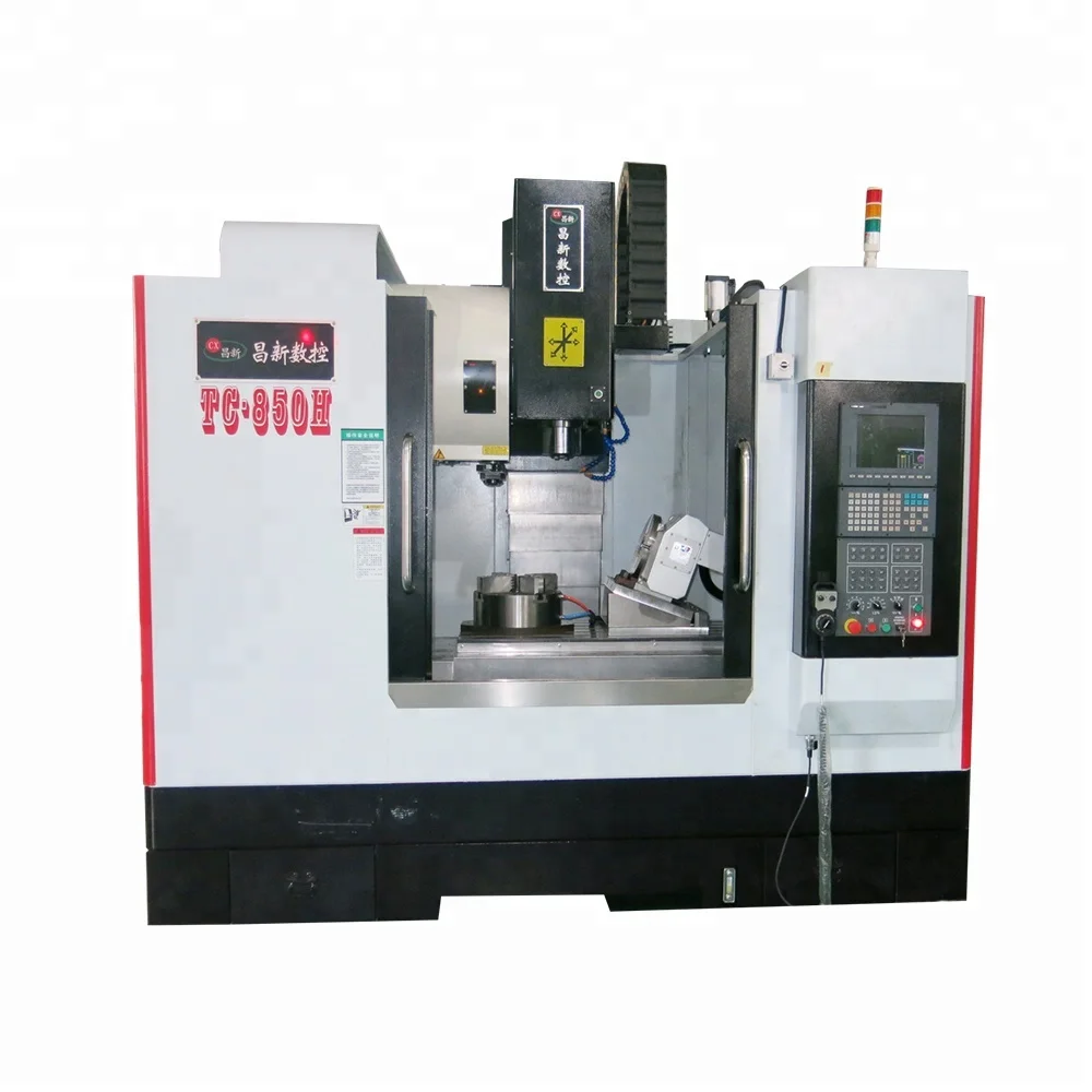 CE Certified High Accuracy 3 Axis  4 Axis CNC Vertical Machine Center