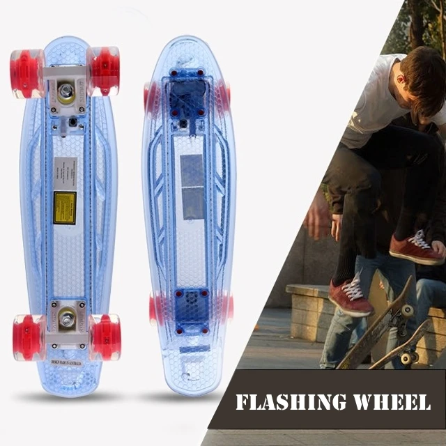 Mini Led Lighting Electric Skateboard Board