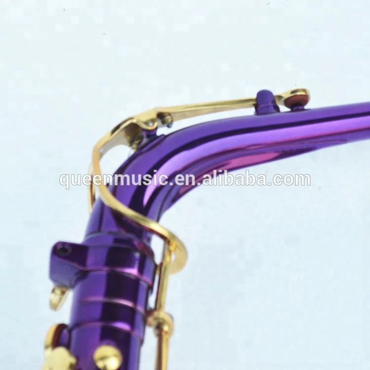 
Alto saxophone/Saxophone/Wind instrument/Purple saxophone 