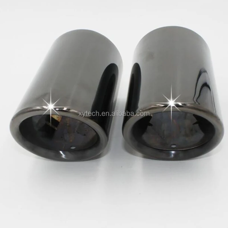Stainless Steel Car Exhaust Pipe Tip Tail Pipe Muffler Covers Car Decoration Exhaust Filter