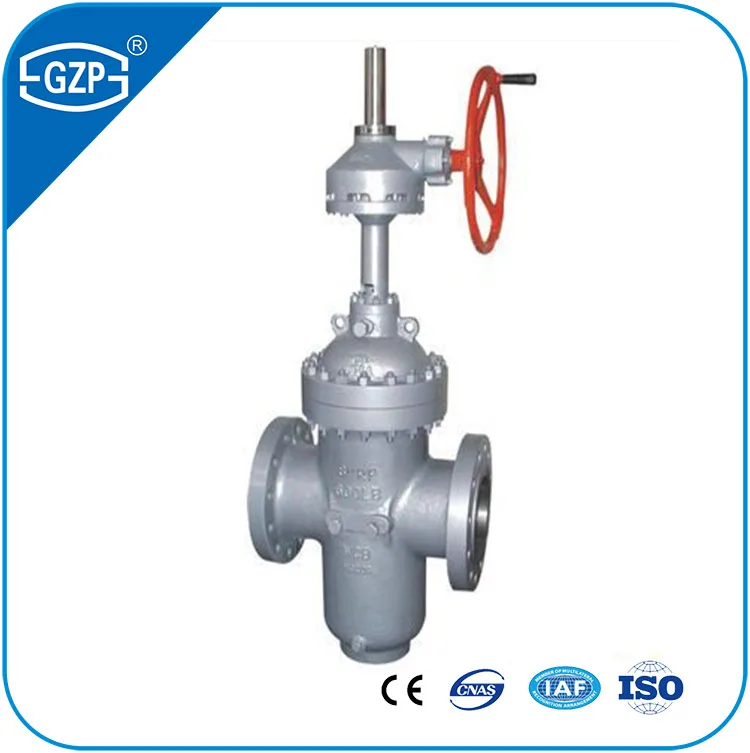 Stainless Steel ASTM A351 304 304L 316 316L CF3 CF3M CF8 CF8M CF8C Material Bevel Gear Operated Flat Gate Valve