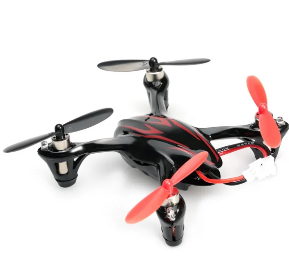 Headless Drone Hubsan X4 H107C 2.4G 4CH RC Quadcopter With 0.3 MP Camera RTF Black & Red Mini Drone RC Helicopter