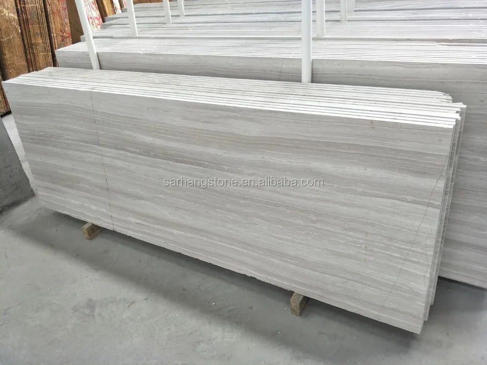 
Wholesale Natural Chinese Grey Wood Grain Marble For Home Decoration 