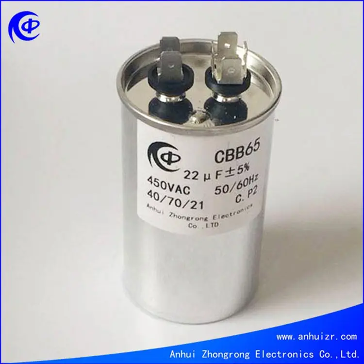 Рабочий конденсатор кондиционер 10 МКФ 450 В ac конденсатор