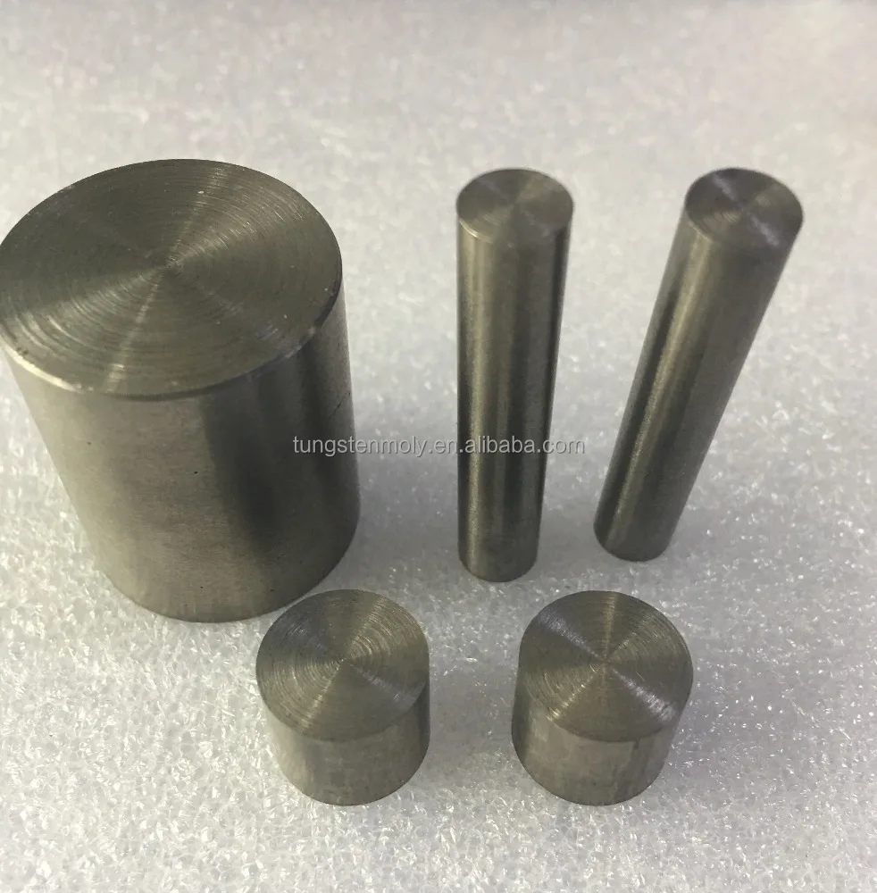 Wholesale high density heavy metal alloy WNiFe tungsten cylinder for counterweight