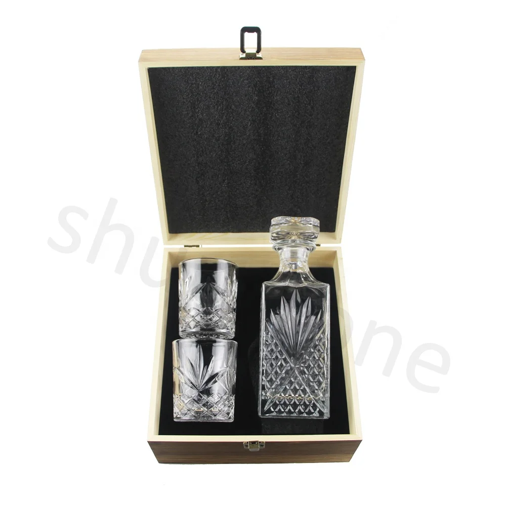 
Pop Selling Wine Decanter Whiskey Drinking Glass Decanter Italian Crafted Glass Decanter Whisky Glasses Set Elegant Whiskey 
