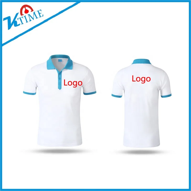 China factory custom golf polo t shirt printing screen for men women work uniform