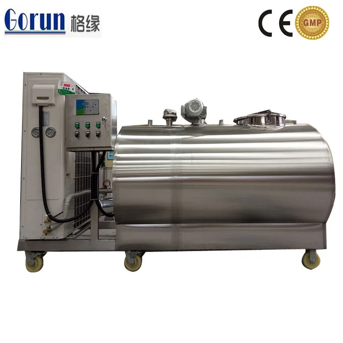 
Stainless Steel Milk Fresh 1000 Liter Milk Cooling Tank/mini Milk Cooler 