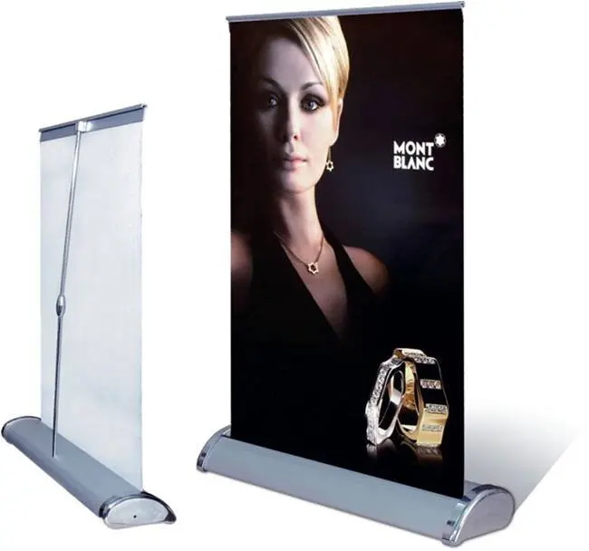 Desktop Pop Up Display Mini  Roll Up Banner